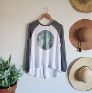 Quarter Sleeve Ripcurl t-shirt